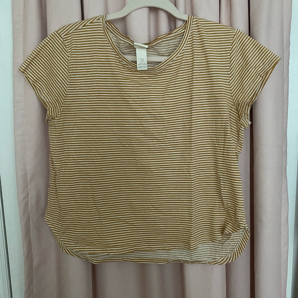 Short Sleeve Striped Shirt